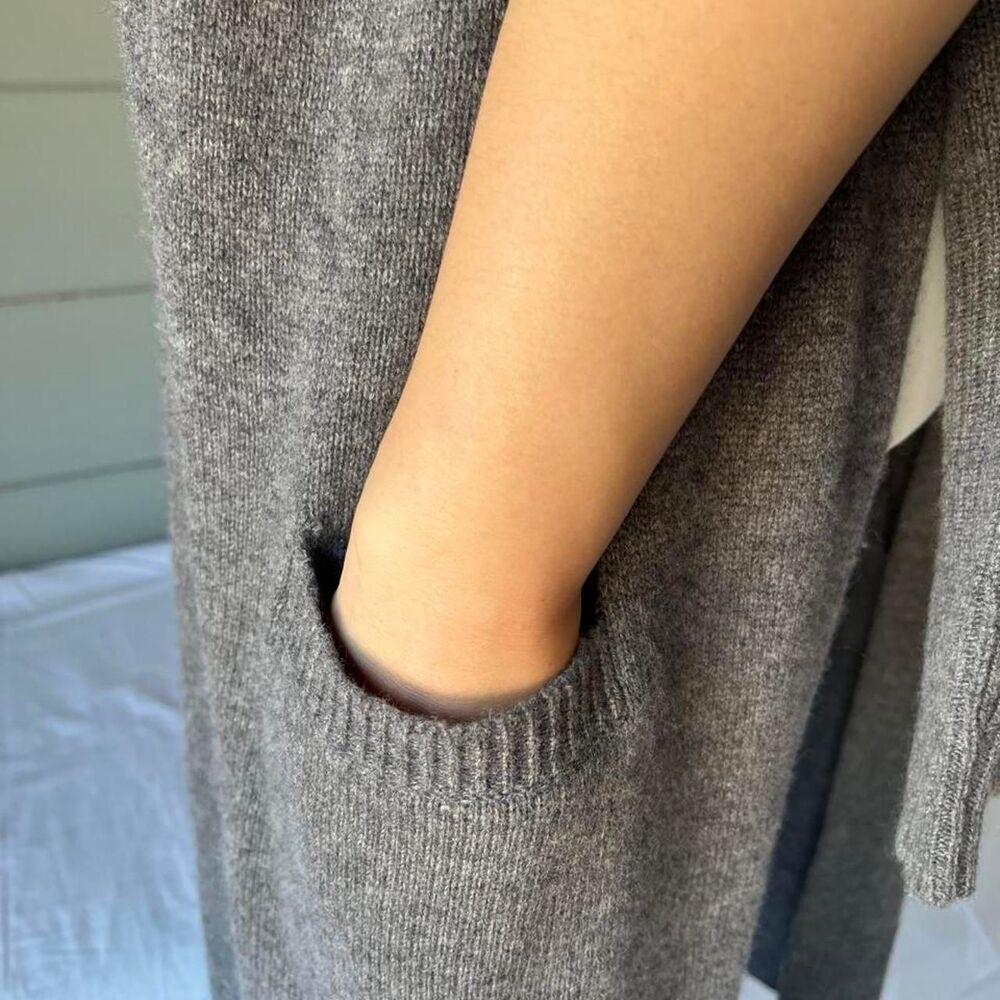 Halogen Women's Grey Cardigan - Picture 6 of 8